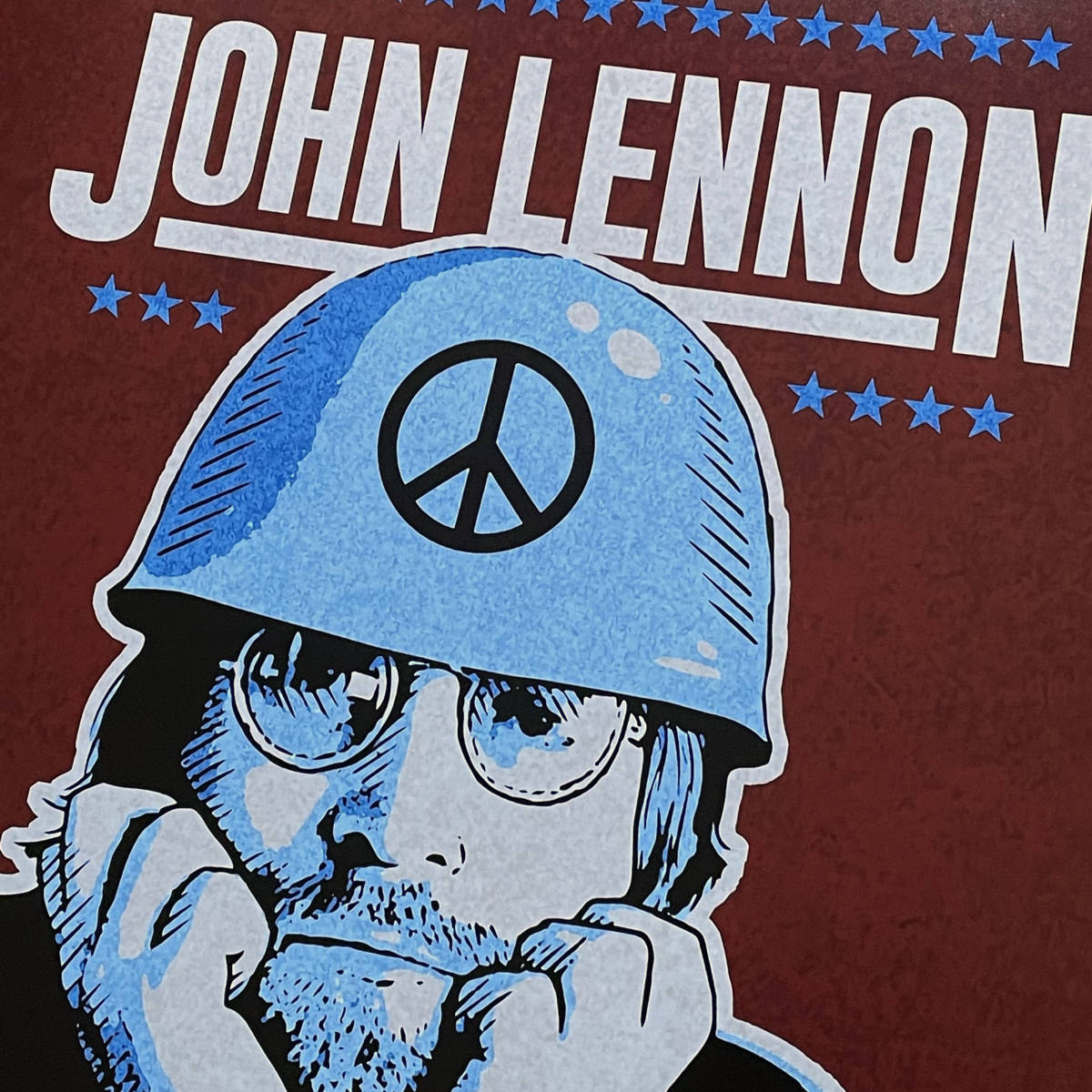 ポスター★ジョン・レノン（John Lennon）1972 NY マディソン・スクエア・ガーデン Live In New York City/ONE TO ONE CONCERT_画像7