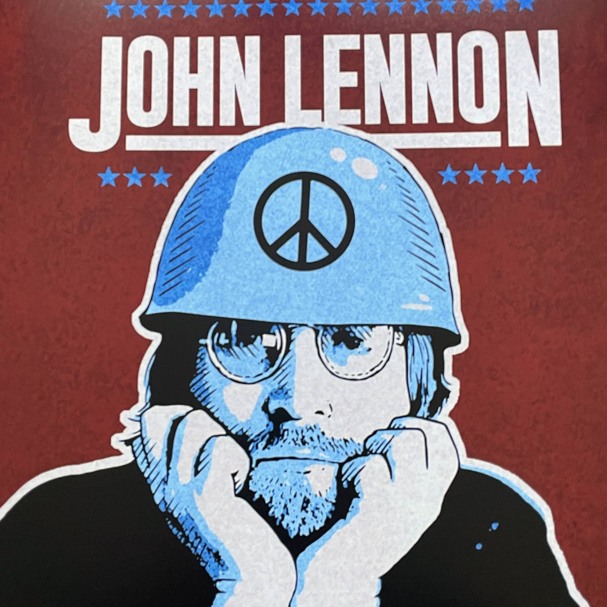 ポスター★ジョン・レノン（John Lennon）1972 NY マディソン・スクエア・ガーデン Live In New York City/ONE TO ONE CONCERT_画像3