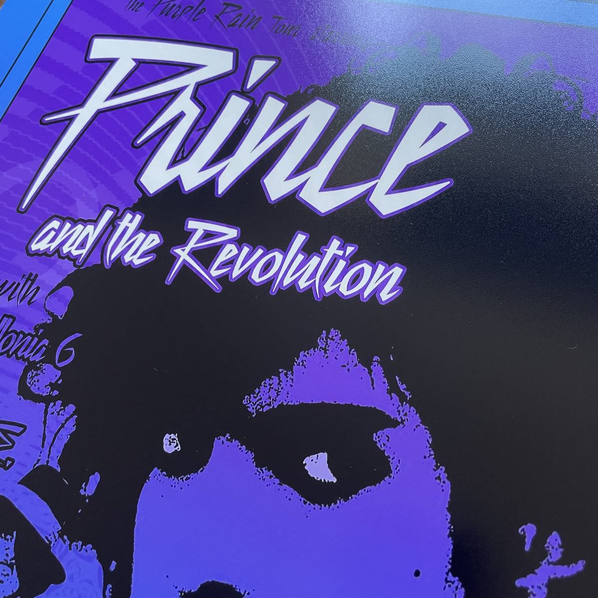 ポスター★プリンス（Prince）1984・パープルレイン・ツアー★Purple Rain/プリンス・アンド・ザ・レヴォリューション_画像7