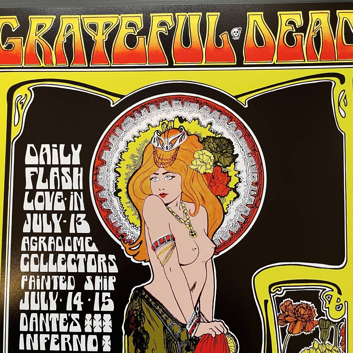 ポスター★グレイトフル・デッド バンクーバー1967 コンサート(48.3×32.9cm)★Grateful Dead concert at Vancouver’s Agradome_画像4