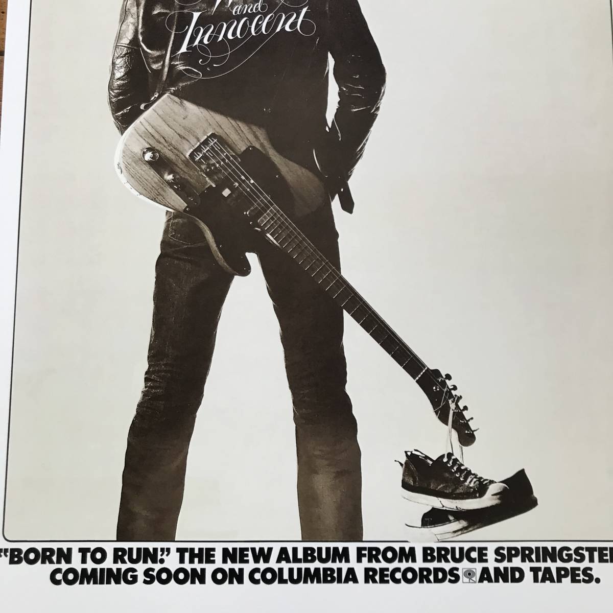 ポスター★ブルース・スプリングスティーン 1975 NY ボトムライン★Bruce Springsteen/明日なき暴走/Born to Run_画像5