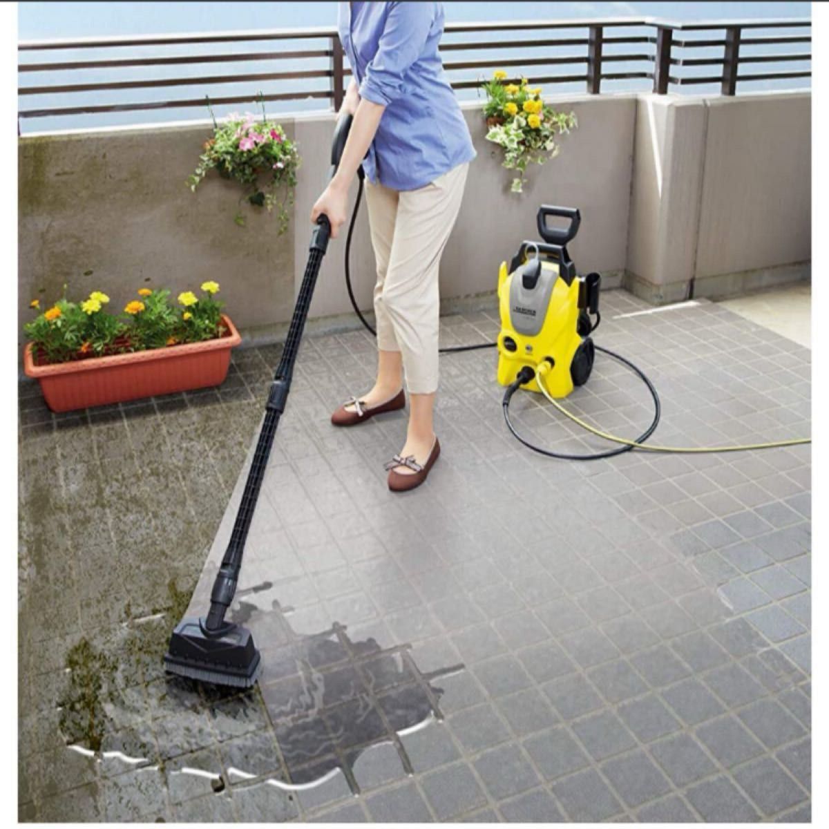 ほぼ新品/東日本専用50Hz】ケルヒャー 高圧洗浄機 K3サイレント ほぼ新品/東日本専用50Hz】ケルヒャー 高圧洗浄機 K3サイレント