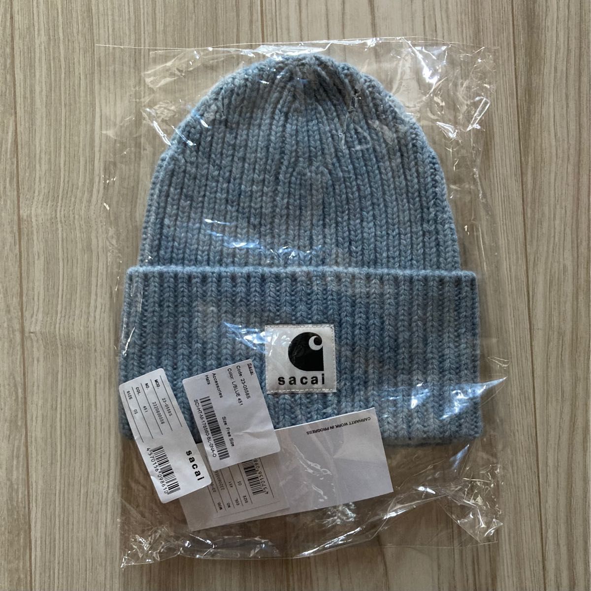 Carhartt x sacai Beanie Light Blue Yahoo!フリマ（旧）-