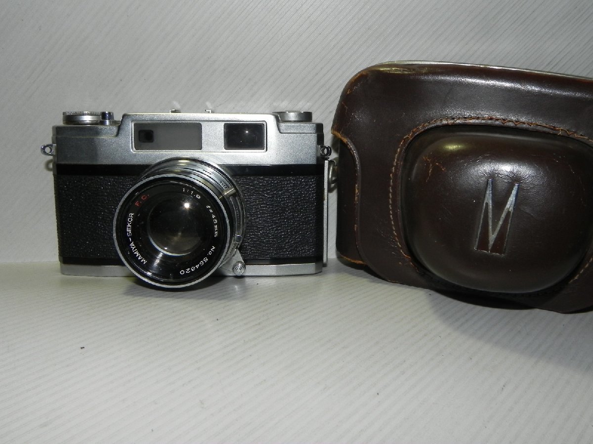 Mamiya SEKOR 48mm 1.9 range finder camera 