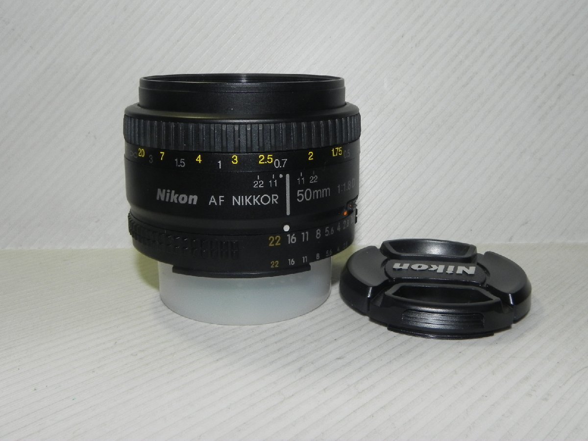 Nikon AF NIKKOR 50mm/f 1.8D レンズ(中古良品)_画像1