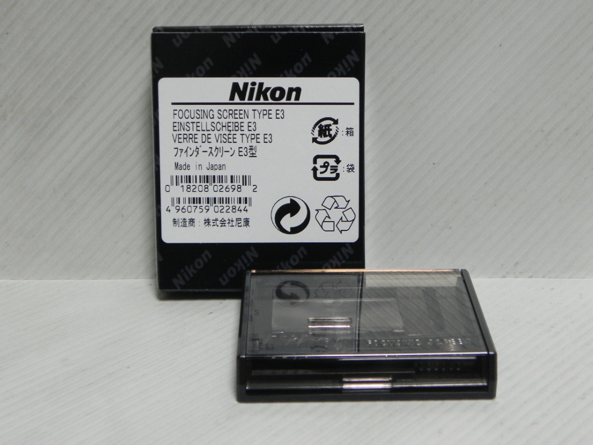 ニコン NIKON ファインダースクリーン E3型(未使用品)_画像1