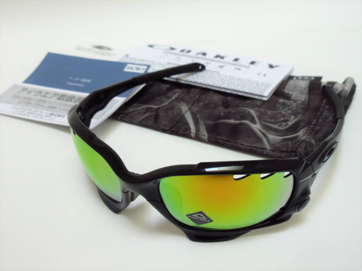 注目ショップ OAKLEY RUBY PRIZM ☆オールブラック RACING JAWBONE