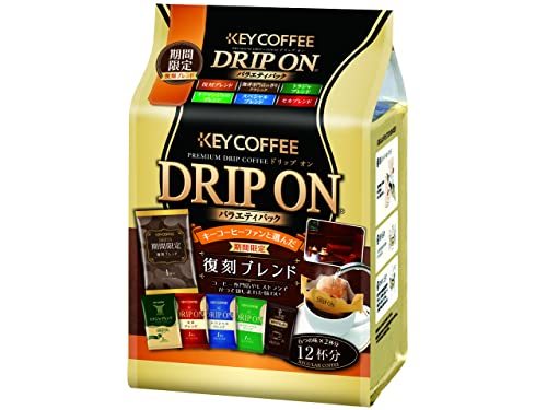 キーコーヒー ドリップオン バラエティパック (8g×12P)×3個_画像1