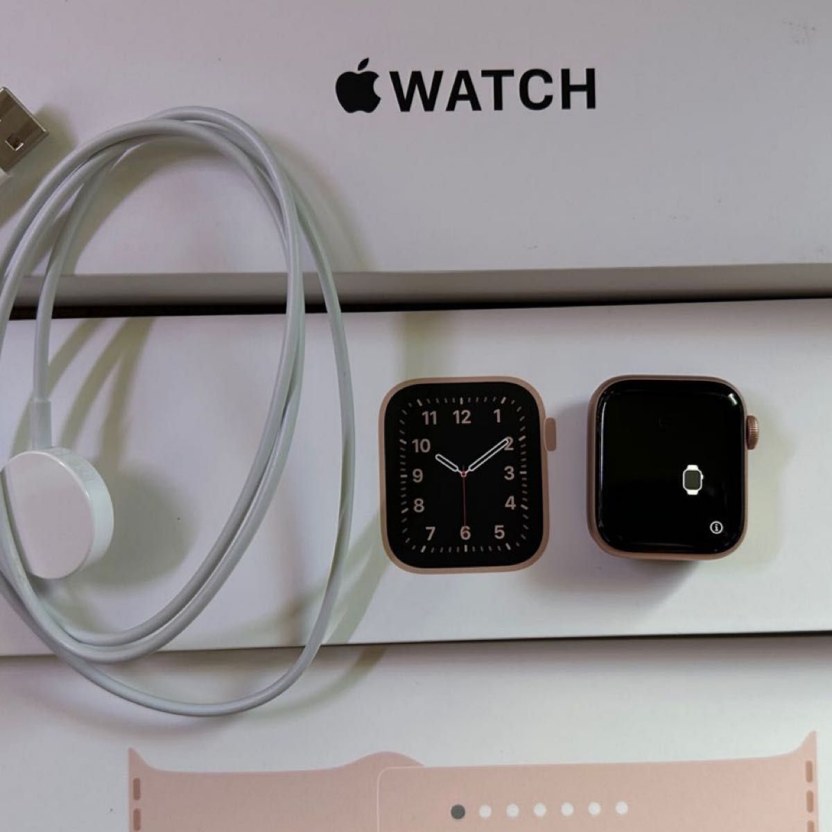 Apple Watch アップルウォッチ se ピンクゴールド 40mm 付属品全て有り