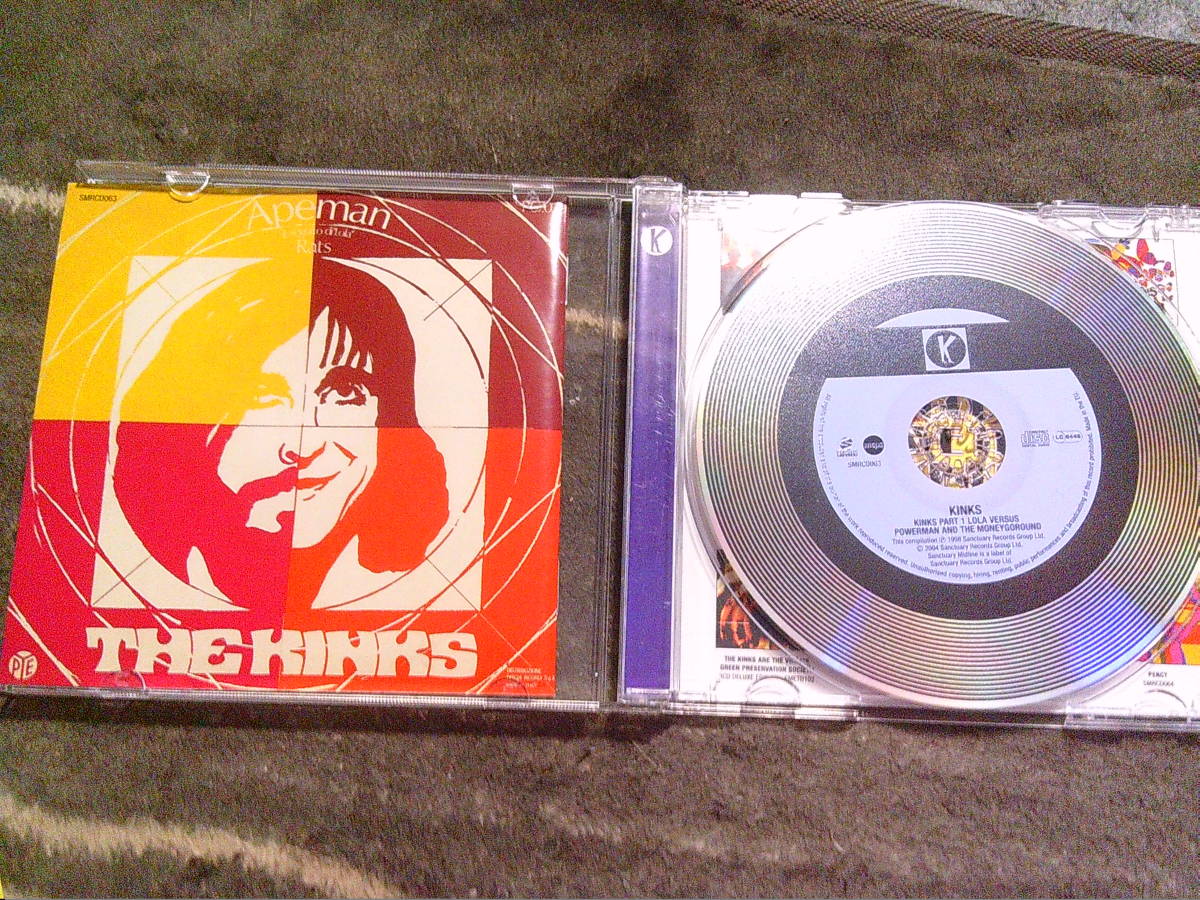 KINKS[LOLA VS THE POWERMAN & THE MONKEY GO ROUND]CD
