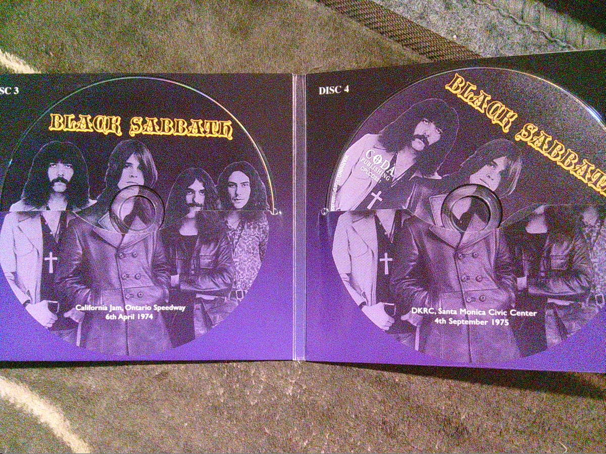 BLACK SABBATH[MASTERS OF REALITY 1970-1975]4CD PAPER SLEEVE_画像4