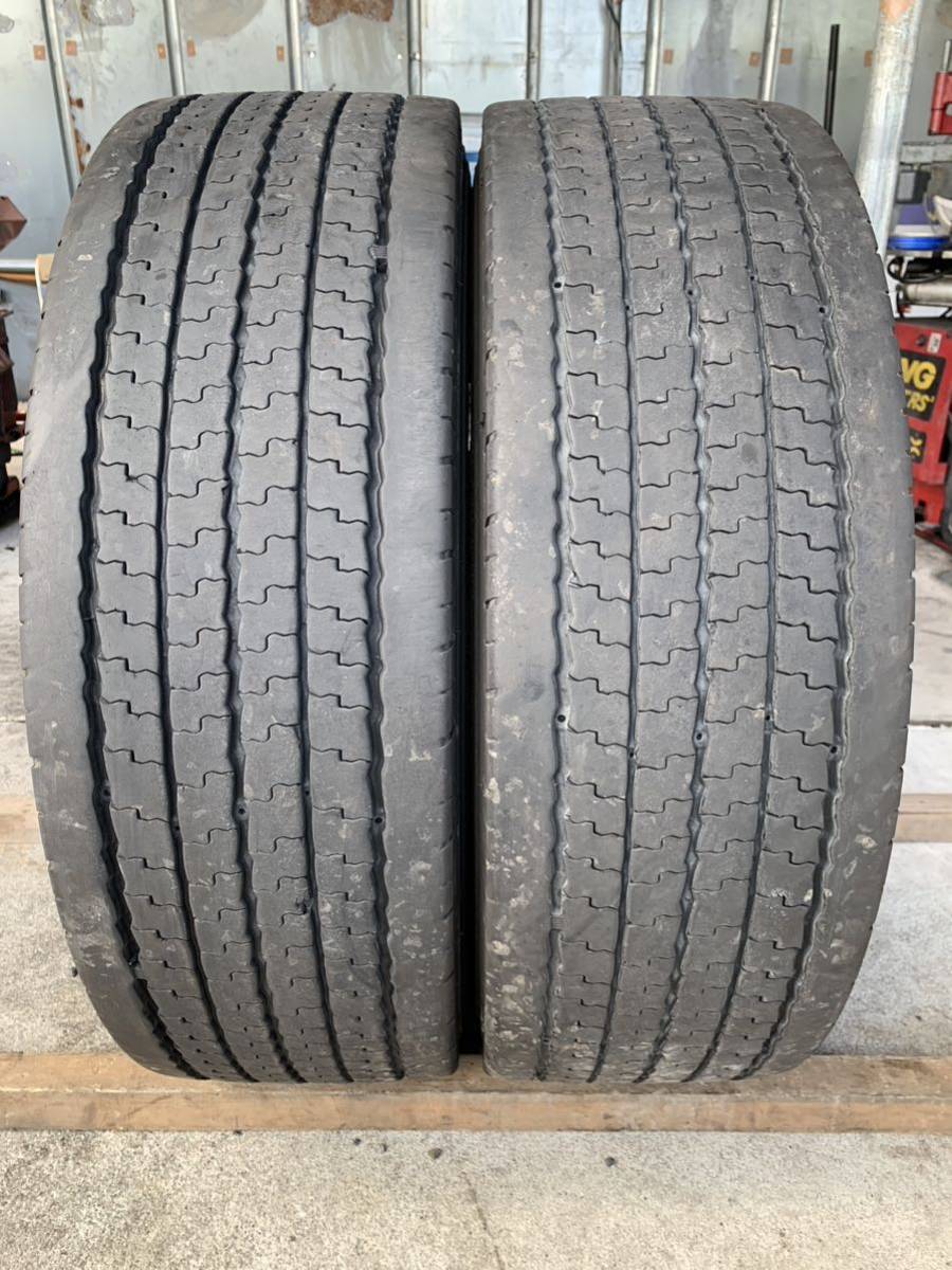 引渡可能 245/70R19.5 136/134L ミシュラン XJM4 MIX ENERGY 4~5mm 19年製 中古 トラックタイヤ 2本セット