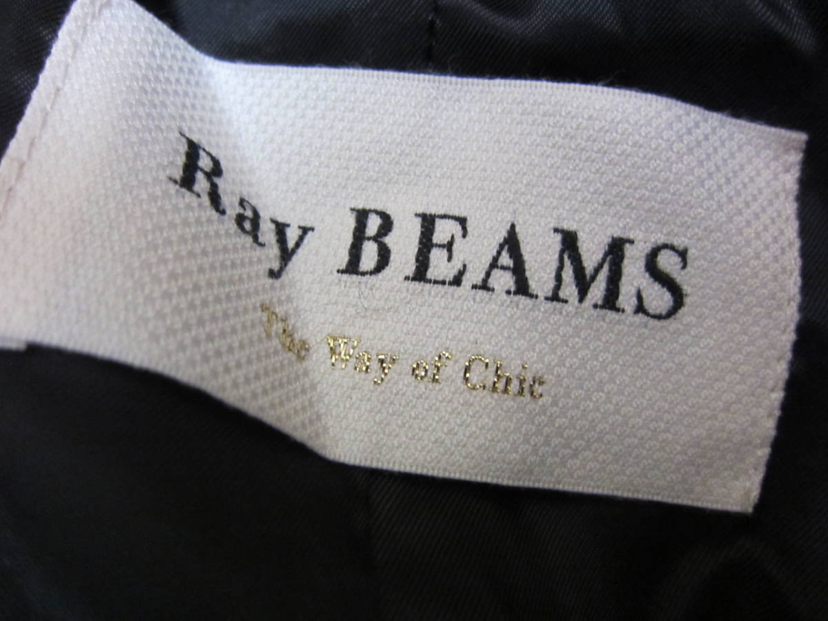 RAY BEAMS レイビームス 63-18-0070-690 カーリーフェイクファーフードブルゾン ジャンパー ジャケット コート レディース 黒 管理Ｈ_画像6