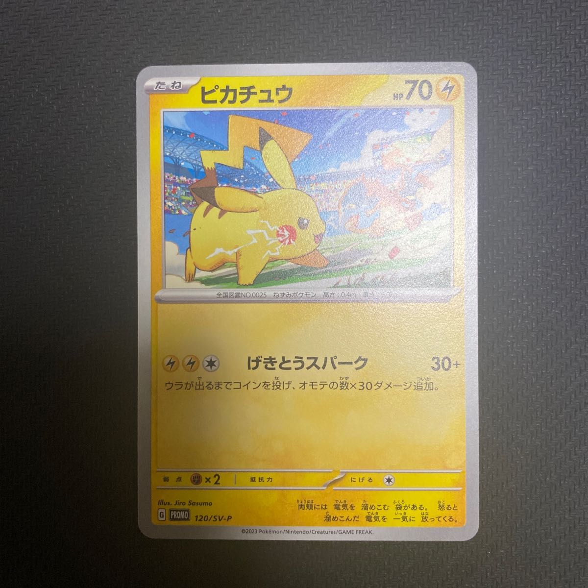 月明かりの丘 ピカチュウ ポケモンカード げしとうスパーク 月明かりの丘 ピカチュウ ポケモンカード げしとうスパーク