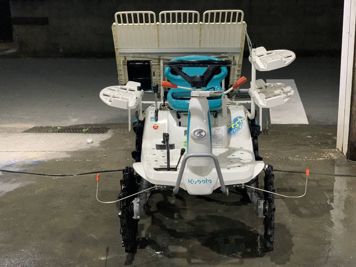 ヤフオク! - 和歌山市 農機専門店☆整備済 クボタ 小型 乗用 3条植