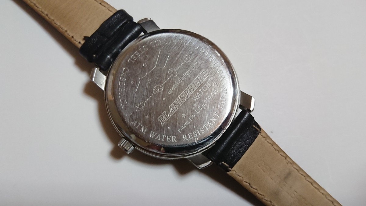  pra varnish fea* watch ( star seat table record attaching wristwatch )