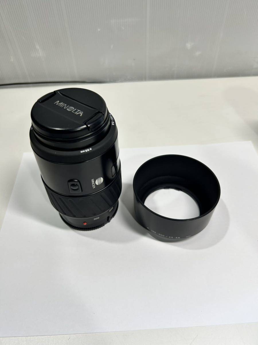 ミノルタ MINOLTA AF ZOOM 100-300mm F4.5-5.6 1:4.5(32)-5.6 保管現状品　No.934_画像7