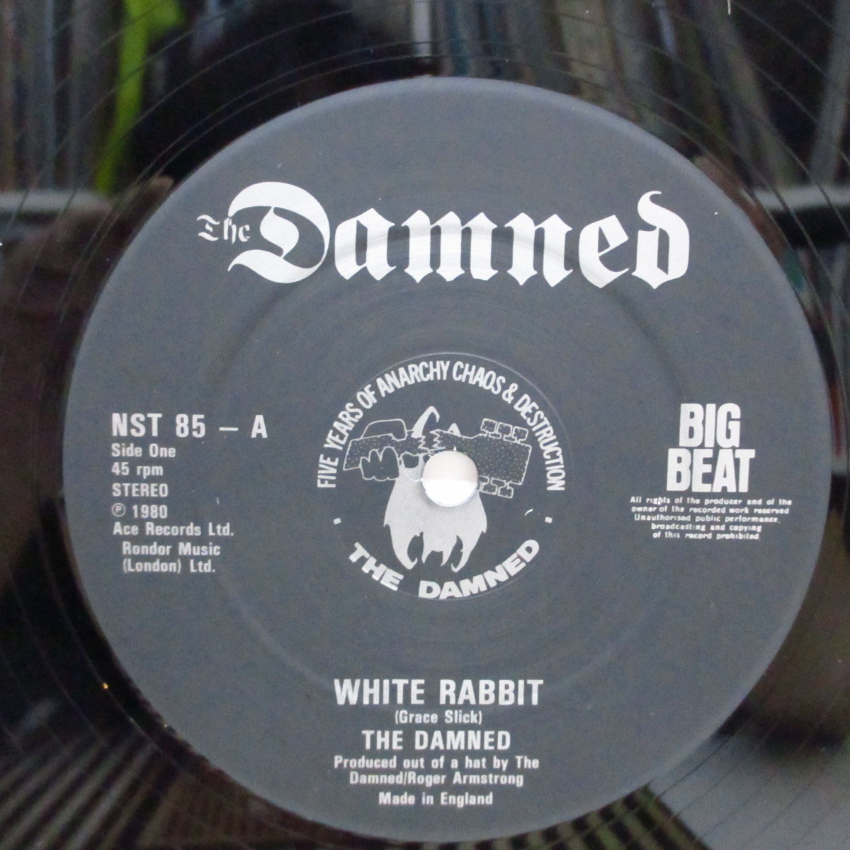 DAMNED， THE-White Rabbit (UK '83 再発「ブラックラベ」12)_画像3