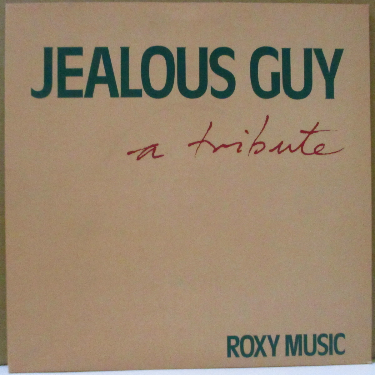 ROXY MUSIC-Jealous Guy (UK オリジナル 7＋マット固紙ジャケ)_画像1