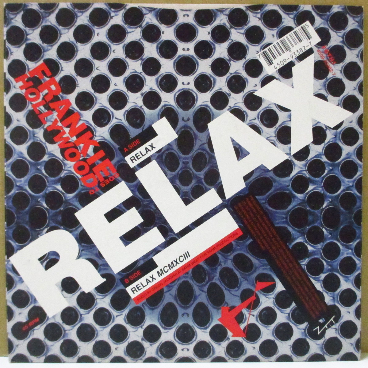FRANKIE GOES TO HOLLYWOOD-Relax (UK '93 再発 7+PS)_画像2