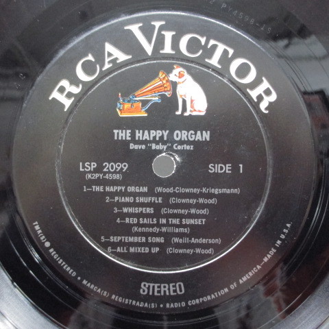 DAVE BABY CORTEZ-The Happy Organ (US:60's 2nd Press STEREO_画像3