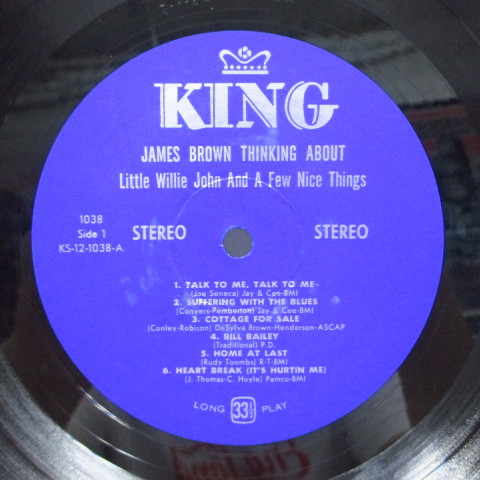 JAMES BROWN-Thinking About Little Willie John A Few Nice Things (US オリジナル・ステレオ LP)_画像3