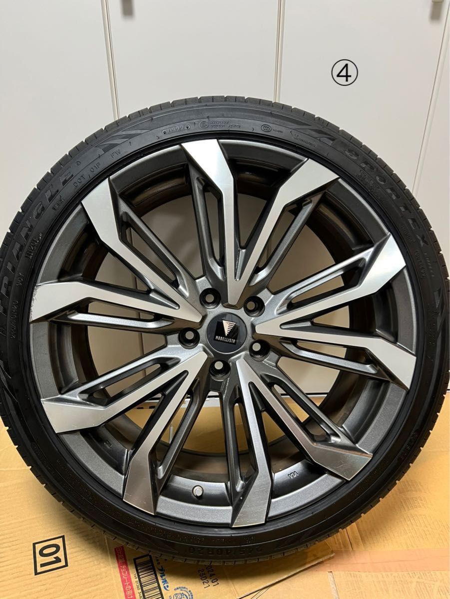 ハリアー60 20インチ モデリスタホイール 四本セット 24540r20 ハリアー60 20インチ モデリスタホイール 四本セット 24540r20