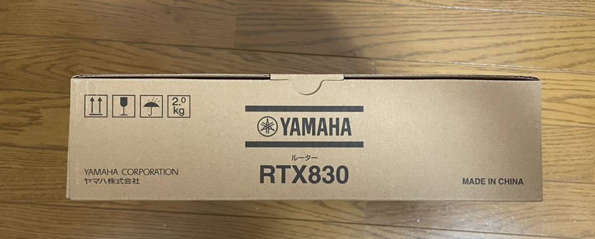 新品未使用品 YAMAHA ヤマハ ギガアクセスVPNルーター RTX830