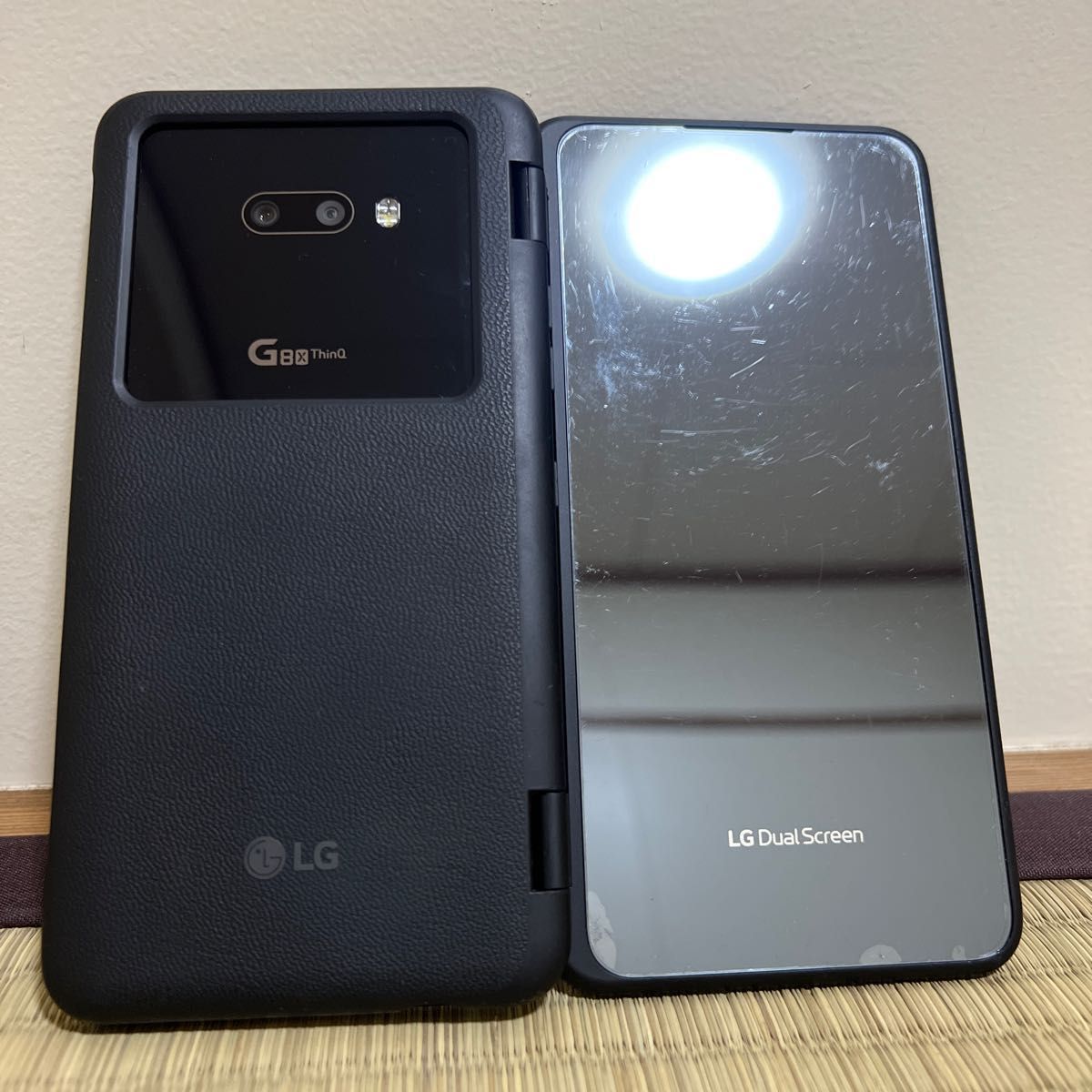 LG G8X ThinQ デュアルスクリーンのみ本体なし - Android用ケース
