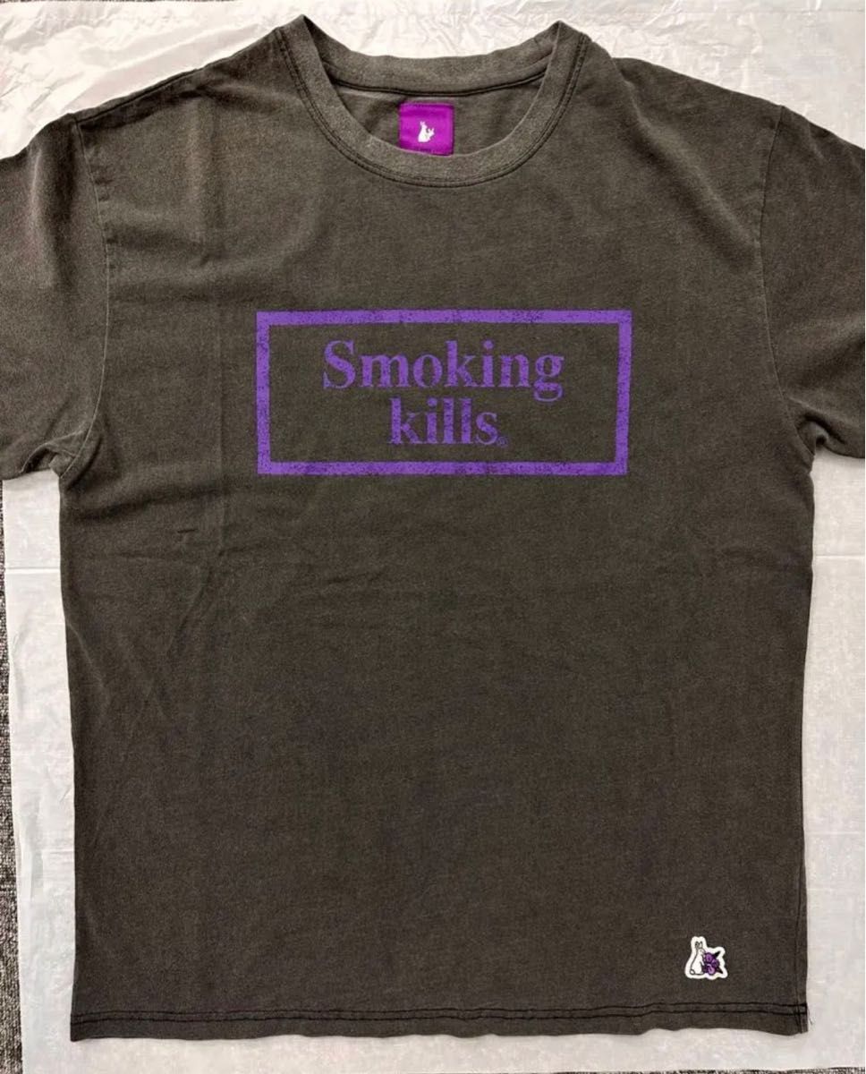 極美品FR2 天使　smoking kills Tシャツ