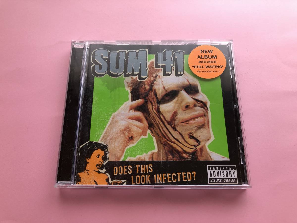 DOES　THIS　LOOK　INFECTED?　　SUM　41　歌詞カード付き　輸入盤_画像1