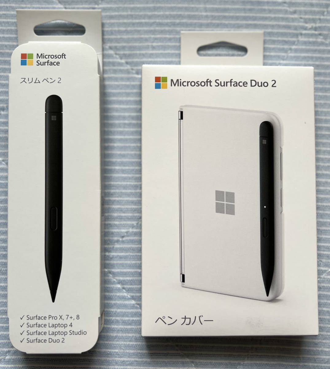 Microsoft ペンカバー & Surface Slim Pen 2 （サーフェススリムペン2）for Surface Duo 2_画像1