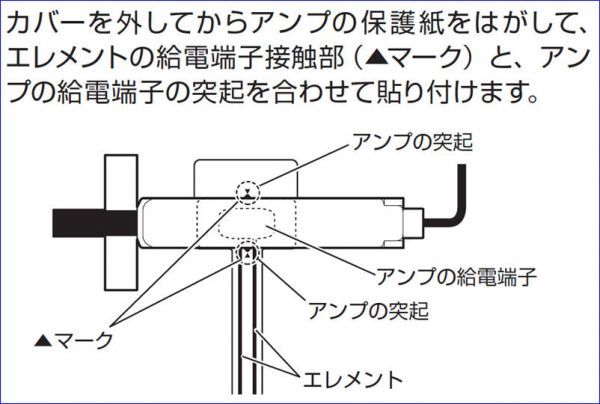 安心の純正 地デジ用 激安セット AVIC-RW302 AVIC-RZ302 AVIC-RL910 AVIC-RW910 AVIC-RZ910 AVIC-RL710 AVIC-RW710 AVIC-RZ710 n1fc⑥_取付け説明例（抜粋）