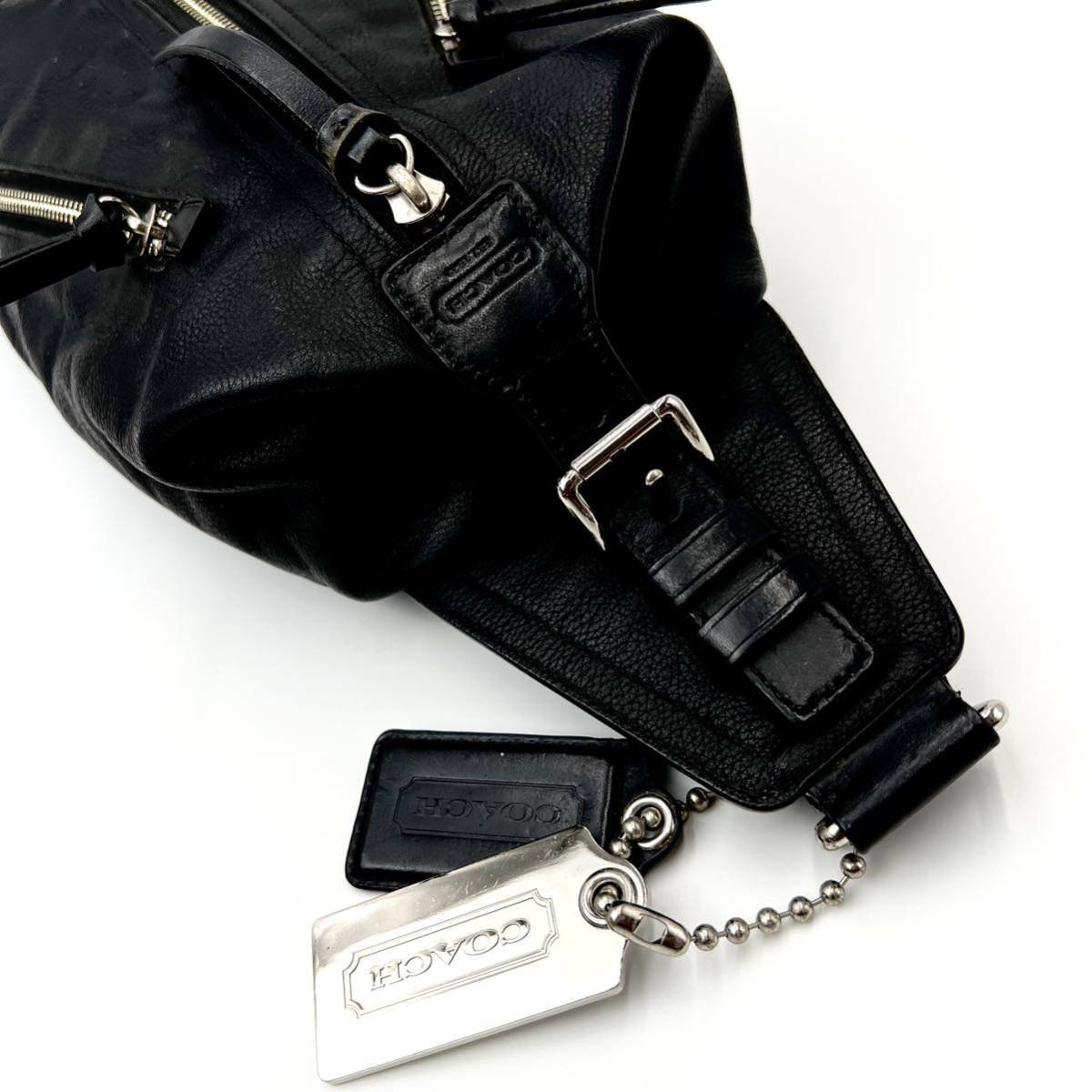 1円 【極美品】COACH コーチ ボディバッグ トンプソン 70360 スリング