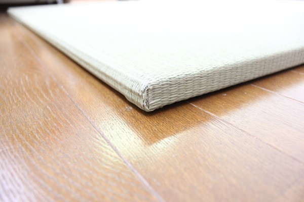 置き畳 おしゃれ 和 ユニット畳 畳 フローリング 琉球畳 日本製 座85 3枚セット 85×85×厚み2.5cm_画像2