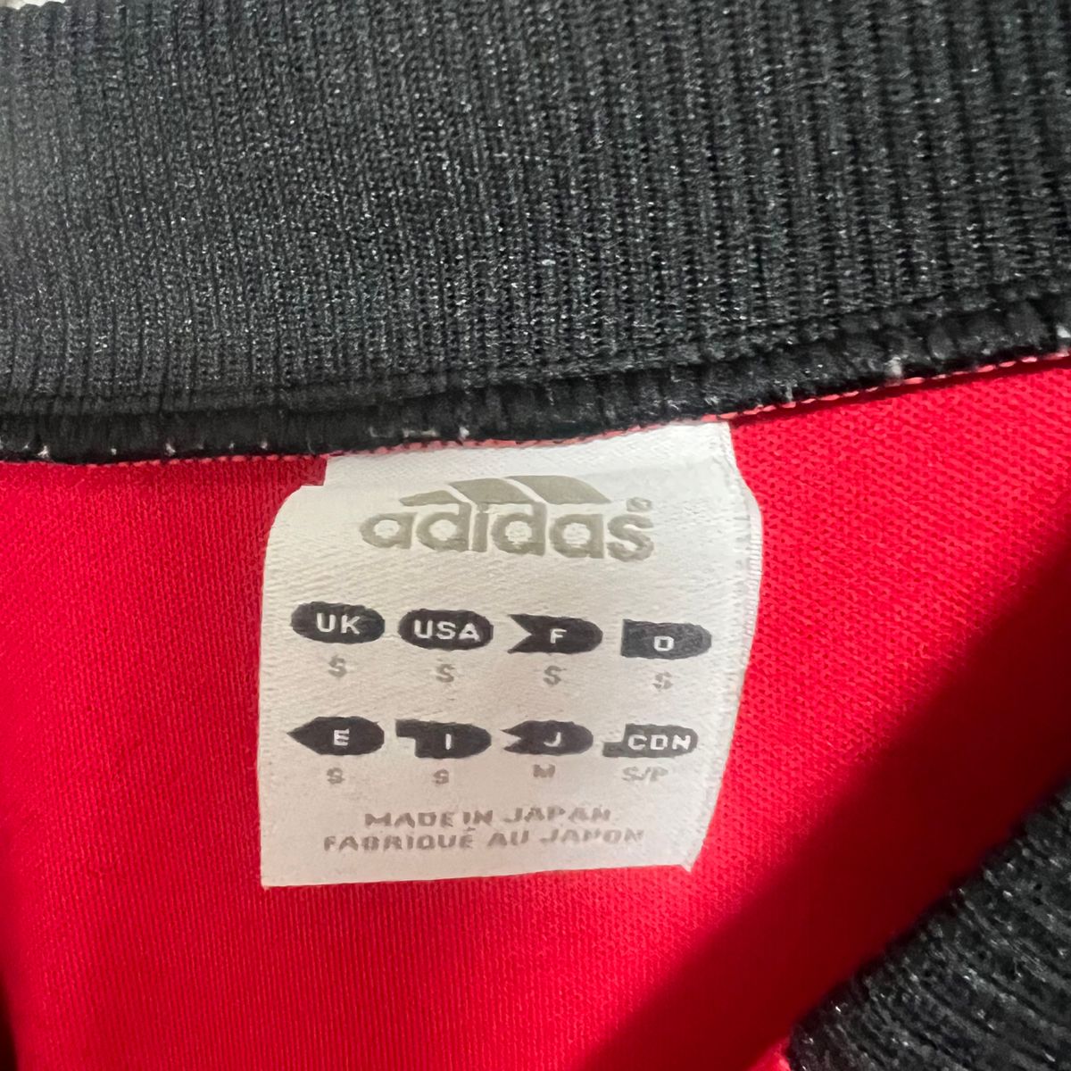 【トレンド】adidas アディダス 長袖 Tシャツ GK用 赤黒  長袖シャツ