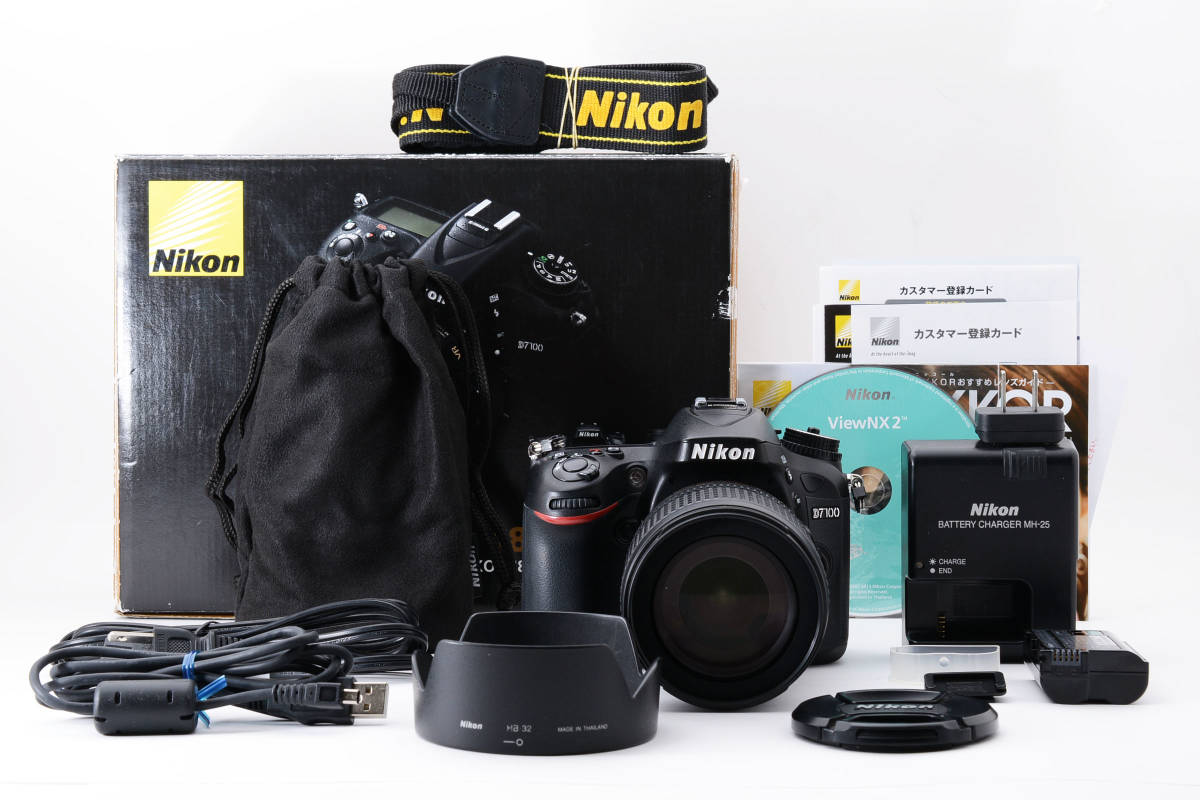 素敵な ニコン Nikon 完全動作品 大人気商品 D7100 付属品多数 ズーム