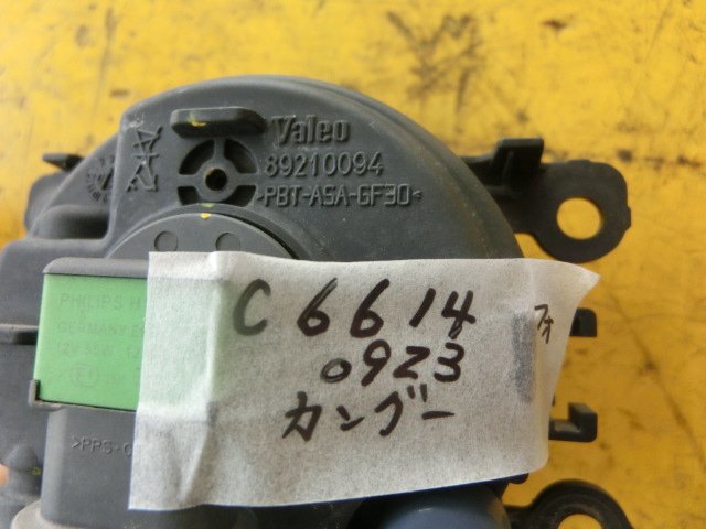 * Kangoo foglamp left right Heisei era 21 year ABA-KWK4M Renault 1.6 11.8 ten thousand .