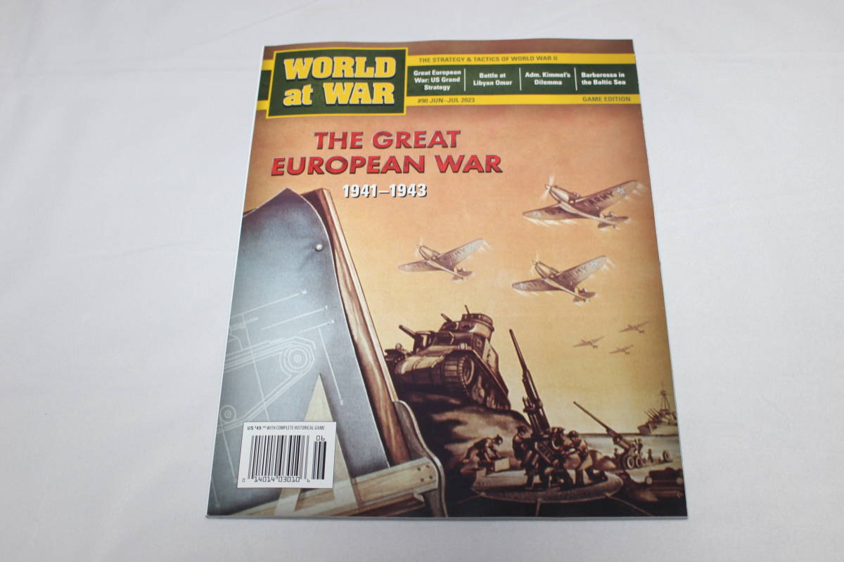 【返品送料無料】 (DG)World at War #90 THE GREAT EUROPEAN WAR 仮想設定の第二次ヨーロッパ大戦、日本語訳付、新品 ウォーゲーム 【返品送料無料】 (DG)World at War #90 THE GREAT EUROPEAN WAR 仮想設定の第二次ヨーロッパ大戦、日本語訳付、新品 ウォーゲーム