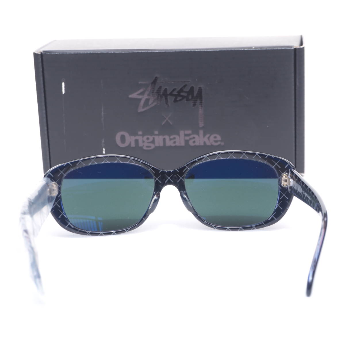  DEAD   редкий !!  новый товар  STUSSY NAOMI OriginalFake KAWS  солнцезащитные очки  ...  оригинал  фальшивый   ...  солнцезащитные очки   синий  