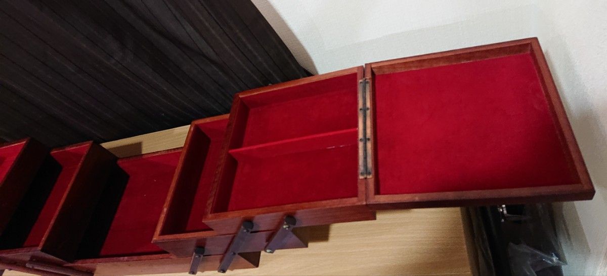 [非売品]木製裁縫箱(ソーイングボックス)ヴィンテージ 昭和レトロ