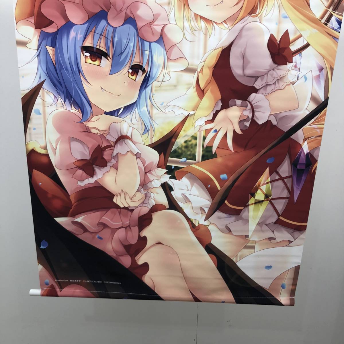039 I) ☆1円~☆ 東方project タペストリー レミリア フランドール 色