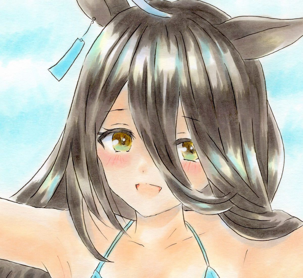 Yahoo!オークション - 同人手描きイラスト ウマ娘 マンハッタン Yahoo!オークション - 同人手描きイラスト ウマ娘 マンハッタン