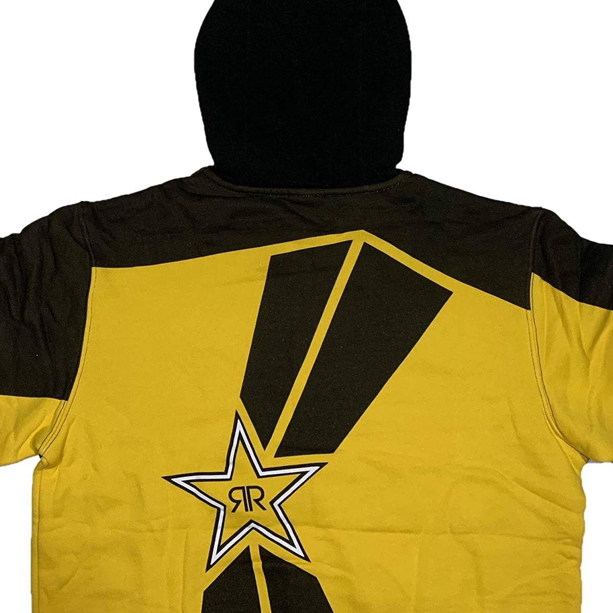 並行輸入品] FOX Racing Rockstar Energy フォックス ロックスターエナジー スポンサード ジップアップパーカー (イエロー)  (3XL)｜PayPayフリマ