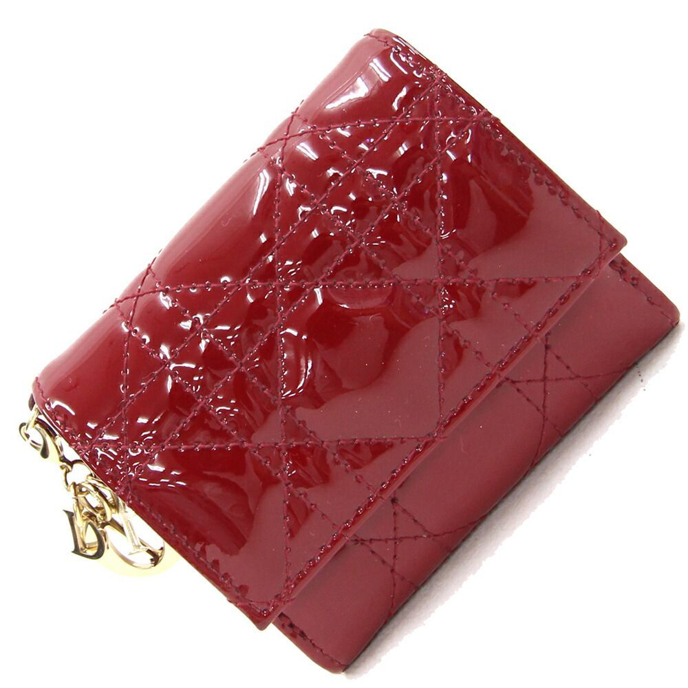 高品質の激安 ディオール 二つ折り財布 レディディオール ロータスウォレット S0181OVRB_M323 Christian Dior 女性用財布