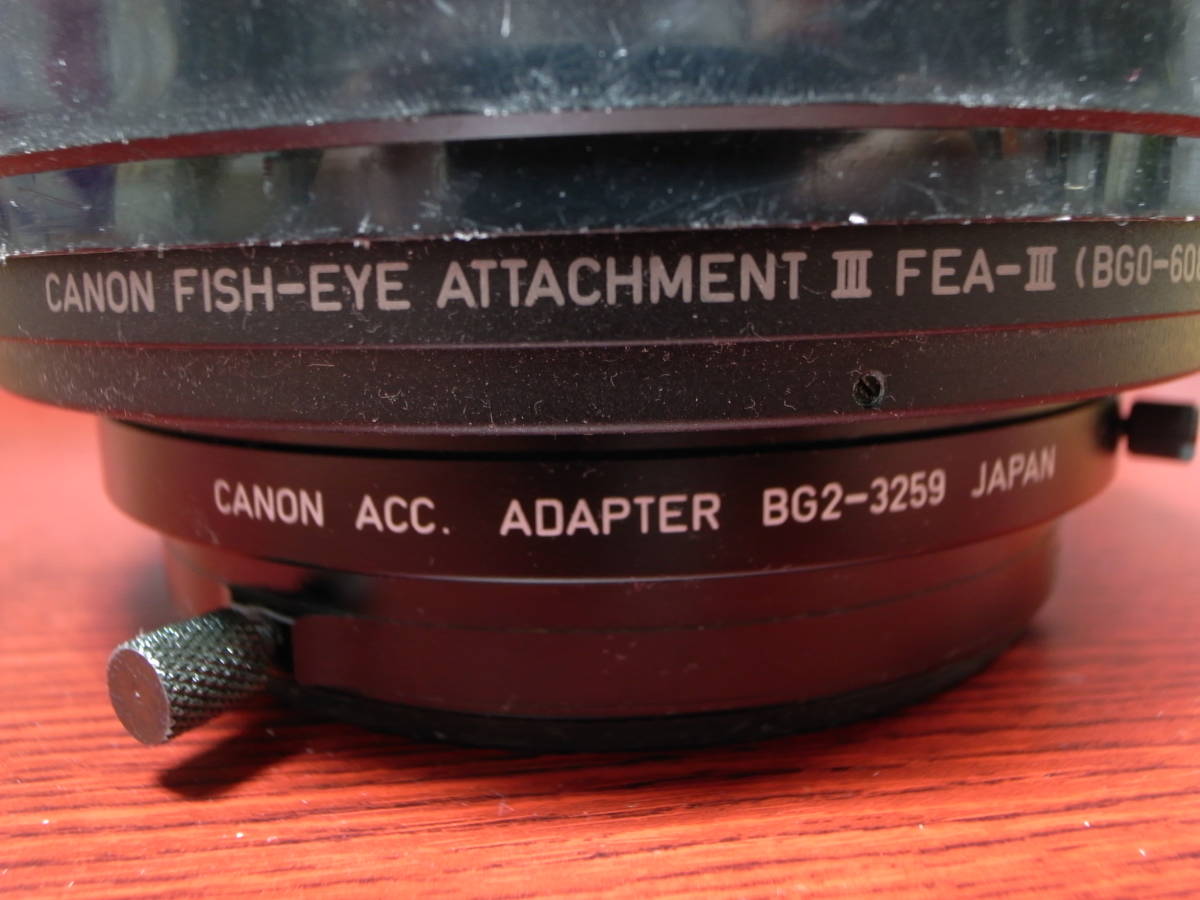 新しいコレクション Canon FEA-Ⅲ フィッシュアイアタッチメント