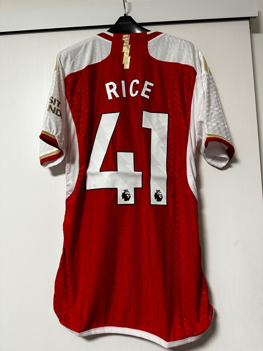 アーセナル 2023/24 arsenal home ユニフォーム41 RICE agrocom.ge