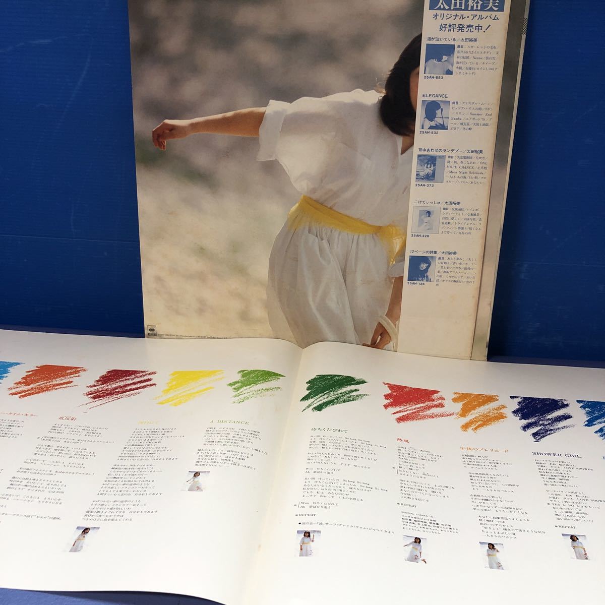 太田裕美 Feelin’Summer 帯付LP レコード 5点以上落札で送料無料R_画像3