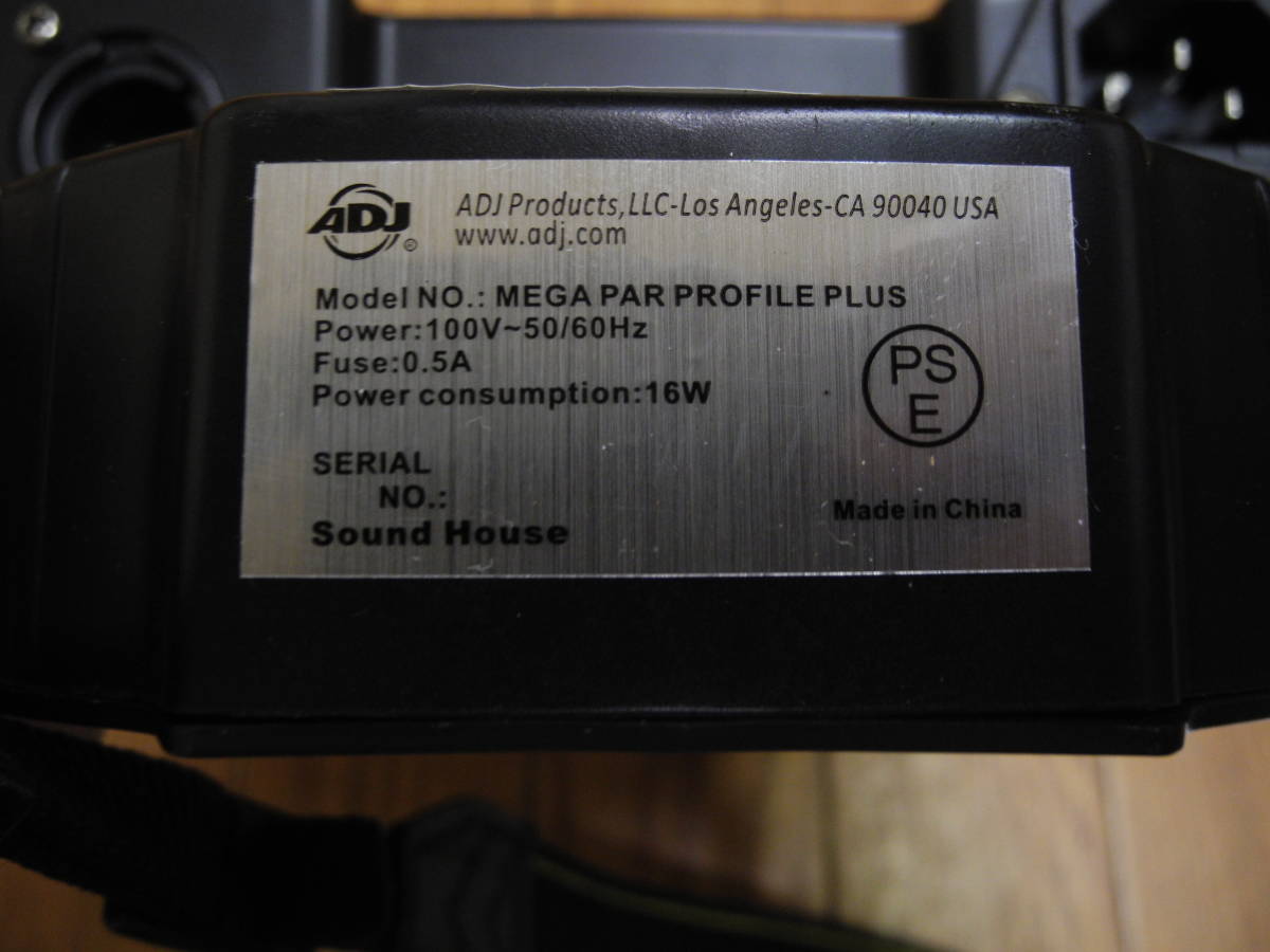 [中古] AMERICAN DJ MEGA PAR PROFILE PLUS LEDパーライト 11台セット_画像8