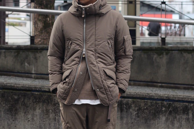  美品人気モデル 定価13.2万 nonnative AIRMAN PUFF COAT POLY WEATHER Cubetex N-3B ミリタリー 中綿アウター ダウンジャケット